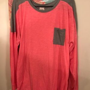 PINK long sleeve T